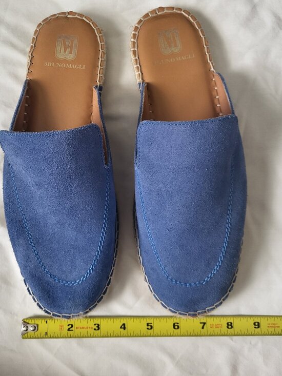 Bruno Magli Estrada Suede Espadrille Mule Men 11M Preppy Luxury Bohemian Classic main image 15